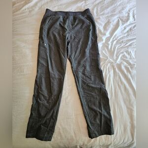 Men's FIGS Axim Gray Scrub Pant - Large